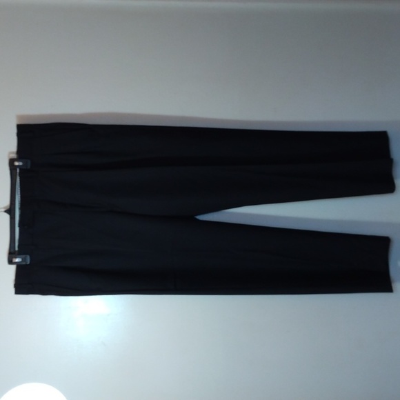 Paul Betenly Black Worsted Wool Pants  38 - 30.75 - Picture 8 of 13